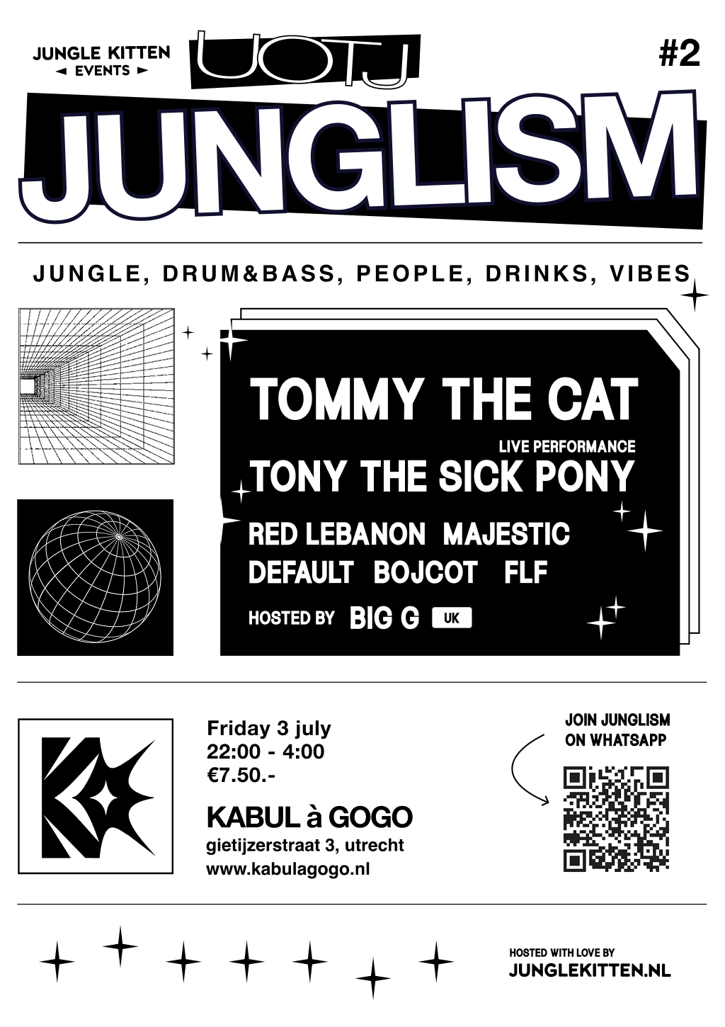 UOTJ: Junglism 2 flyer
