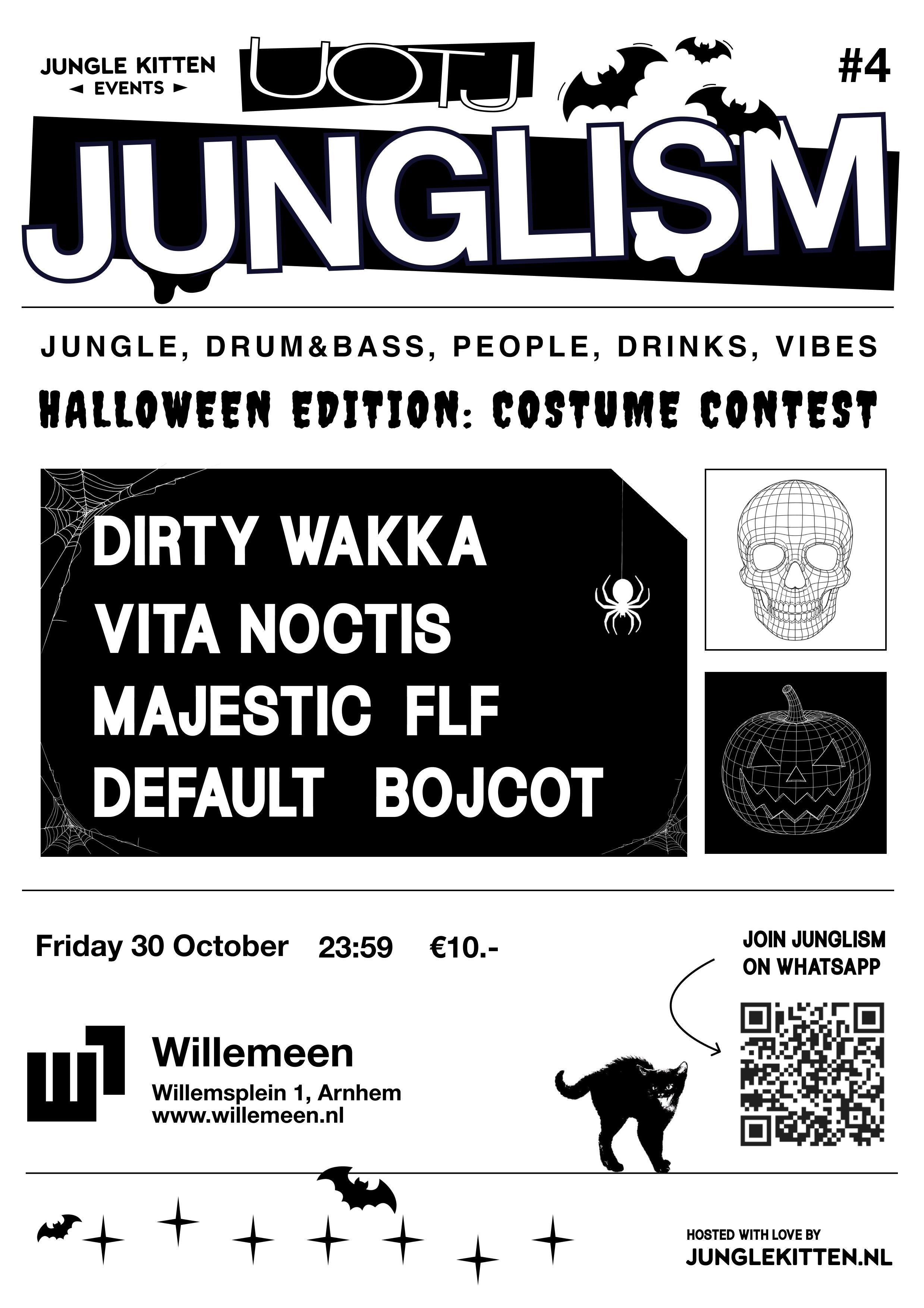 UOTJ: Junglism 4 flyer