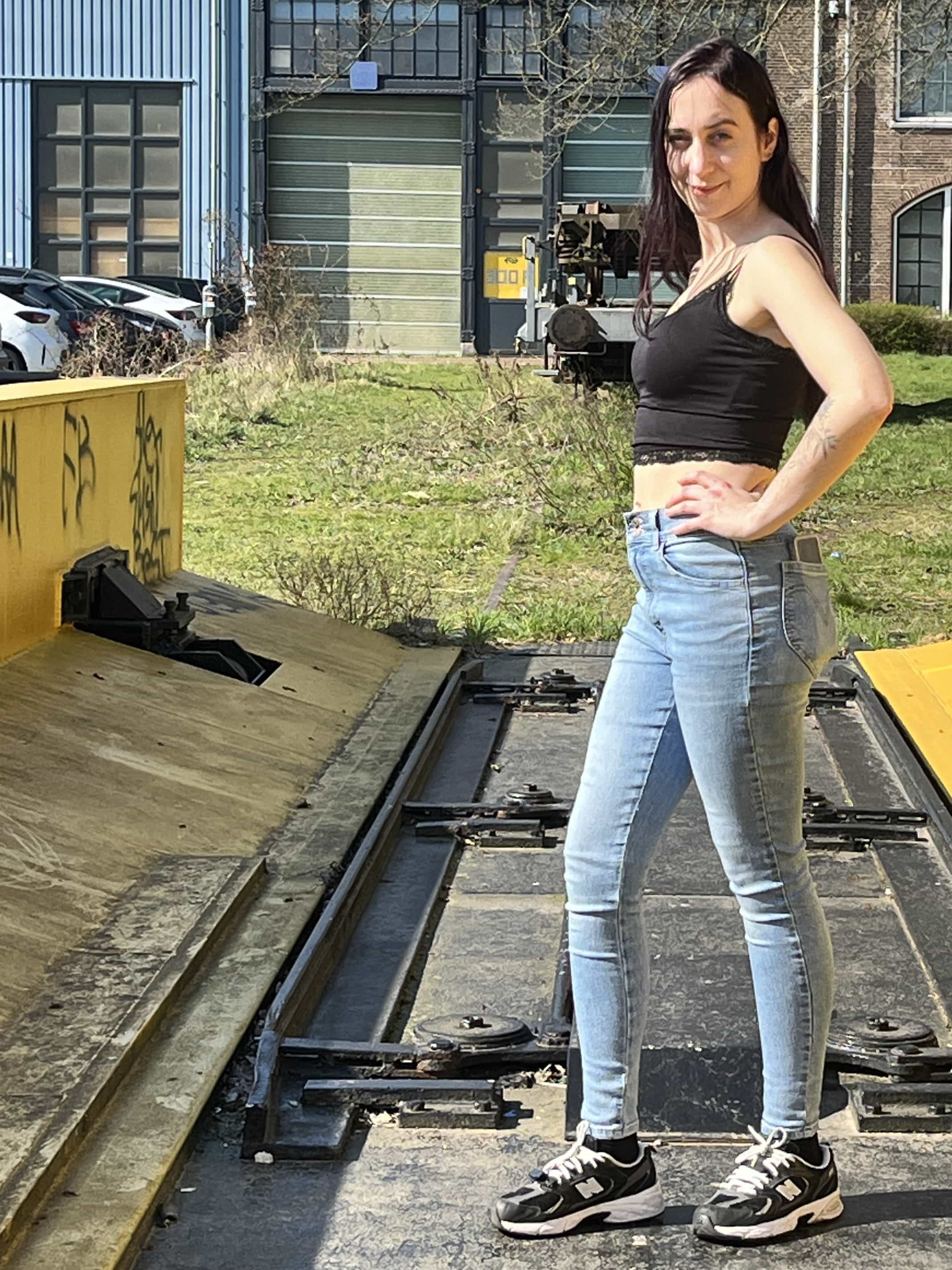 Front-girl Caylie tells the story of Jungle Kitten.