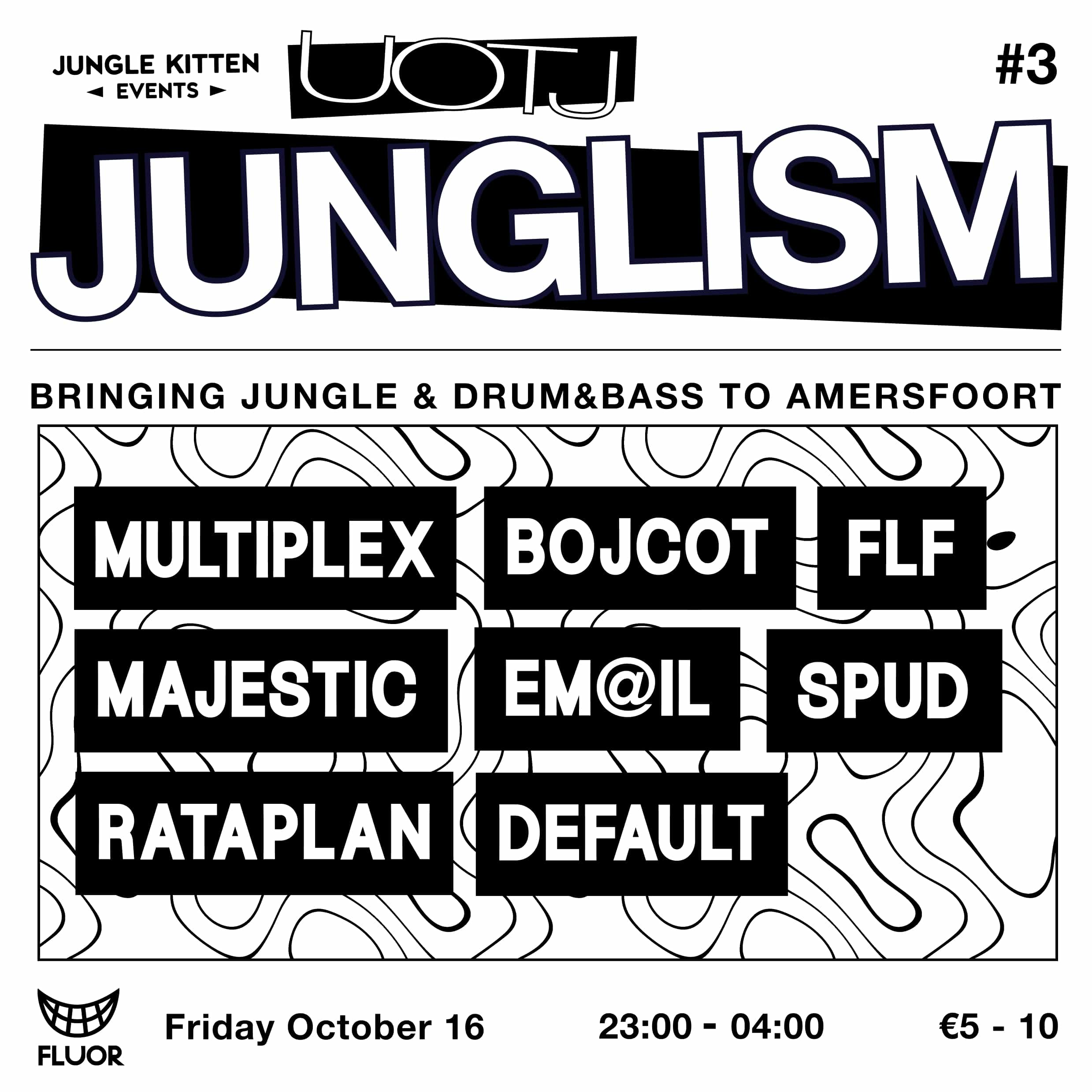 Flyer of UOTJ: JUNGLISM 3